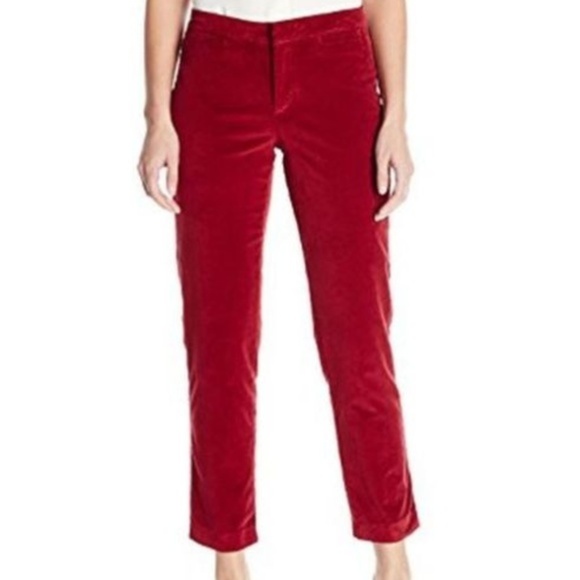 Corynna Velvet Ankle Pant - Picture 1 of 3